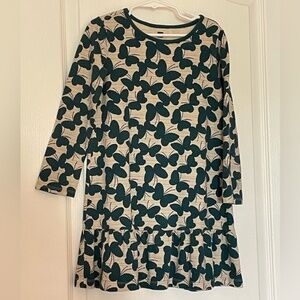 NWOT. Butterfly Print Long Sleeve Dress